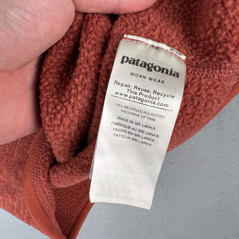 Patagonia‎ Better Sweater Womans XS 1/4 Zip Fleece Orange Outdoor Hiking Active - Picture 4 of 6